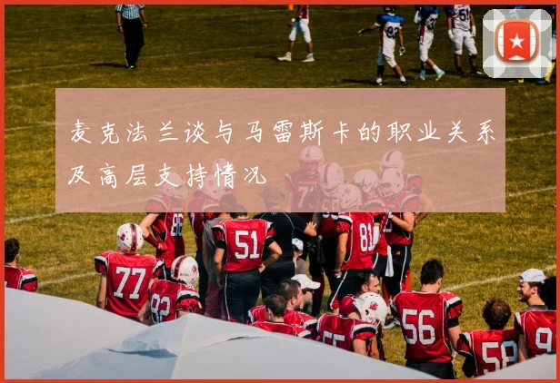 麦克法兰谈与马雷斯卡的职业关系及高层支持情况